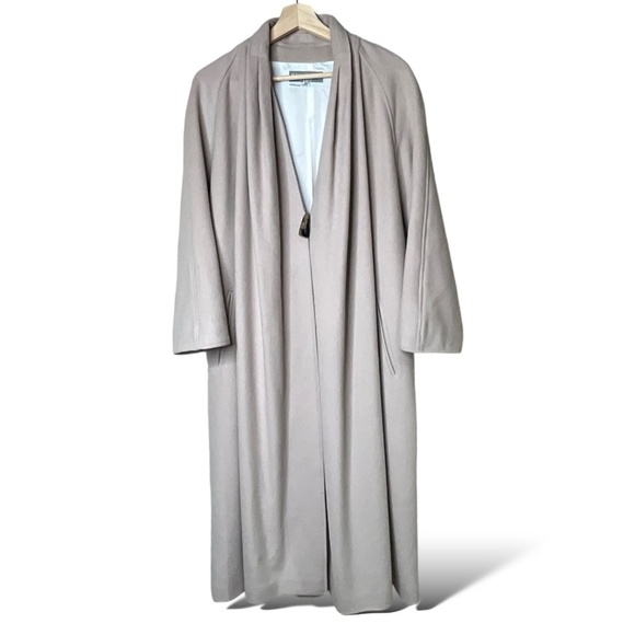 Elegant Pink Trench Coat with Shawl Collar - Picture 1 of 10